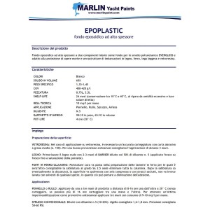 Marlin Epoplastic A+B Fondo Epossidico 0,75lt x Trattamenti Antiosmosi Bianco 461COL554-25.42%