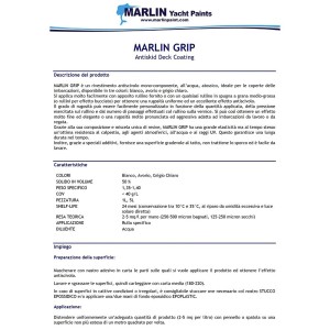 Marlin Grip Antiskid Deck Coating 1Lt Light grey N712461COL582