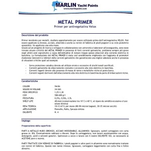 Marlin Metal Primer per Metalli 0,25lt 461COL540-30%