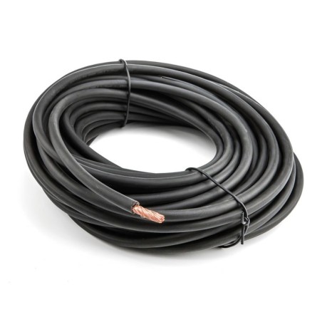 H07V-K Black 16mmq Ø8mm Flexible battery cable Sold by the metre N50824001101