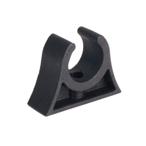 Clip nera 19/20mm per bloccaggio tubi remi bracci tendalini canne da pesca OS3435819-18%