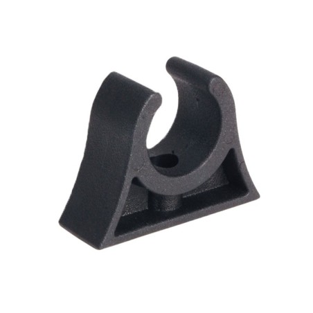 Clip nera 19/20mm per bloccaggio tubi remi bracci tendalini canne da pesca OS3435819-18%