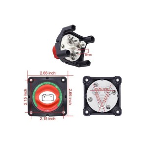 Ultimatron A701-S Battery Switch 200A 12-48V Double battery ULA701S