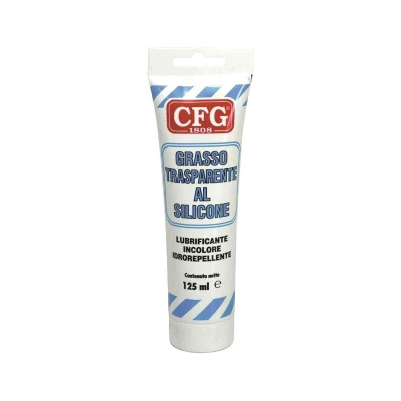 CFG Transparent Silicone Grease 125ml 454LUB008