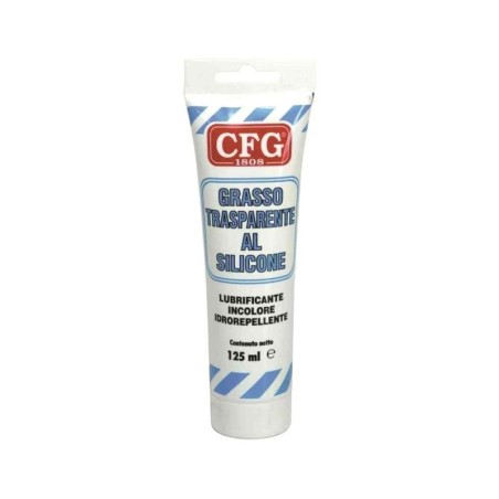CFG Transparent Silicone Grease 125ml 454LUB008