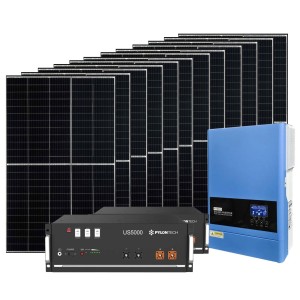 Kit Barca Camper 48V 4.8kW con Inverter 5.6kW e Batterie LiFePo4 2x5kW