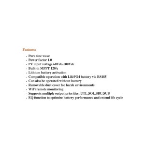 Kit Barca Camper 48V 4.8kW con Inverter 5.6kW e Batterie LiFePo4 2x5kW