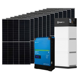 Kit Barca Camper 48V con Inverter All-in-One 5kW Pannelli 4.92kW Batteria 10kWh