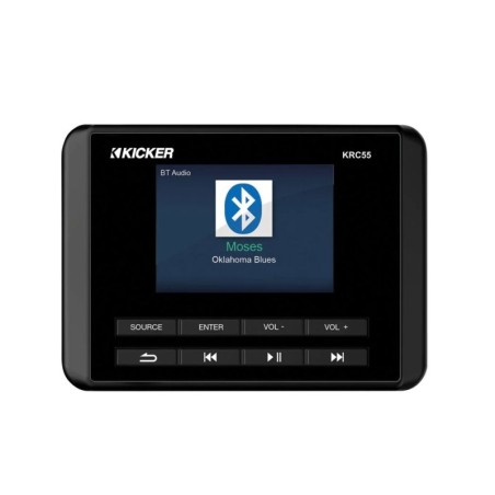 Kicker KRC55 Comando remoto digitale Display LCD IP67 per ricevitore KMC5 IDKRC55-10%