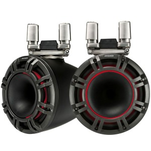 Kicker KMTC94 Coppia Altoparlanti a torretta-horn HLCD LED 9" 600W Nero IDKMTC94-10%