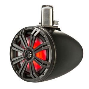 Kicker KMTC8 Coppia Altoparlanti Coassiali a torretta LED RGB 8" 300W Nero IDKMTC8-10%