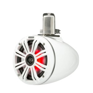 Kicker KMTC65W Coppia Altoparlanti Coassiali a torretta LED RGB 6.5" 195W Bianco IDKMTC65W-10%