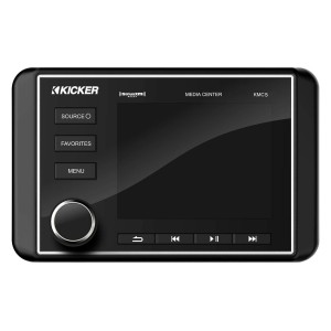 Kicker KMC5 3.5” 300W Multimedia Marine Receiver Full-Colour LCD Display IDKMC5