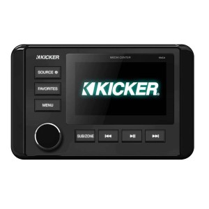 Kicker KMC4 Ricevitore Marino Multimediale 3” 200W Display LCD a colori IDKMC4-10%