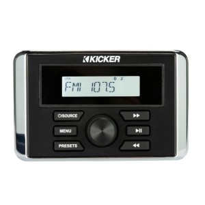 Kicker KMC3 Ricevitore Marino Multimediale Gauge Style 4 canali Rettangolare IDKMC3-10%