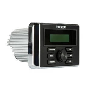 Kicker KMC3 Ricevitore Marino Multimediale Gauge Style 4 canali Rettangolare IDKMC3-10%