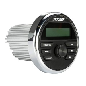Kicker KMC2 Ricevitore Marino Multimediale Gauge Style 4 canali Rotondo IDKMC2-10%