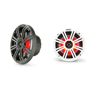 Kicker KM654L Coppia Altoparlanti Coassiali LED 6.5" 195W 4Ohm 90dB IDKM654L-10%