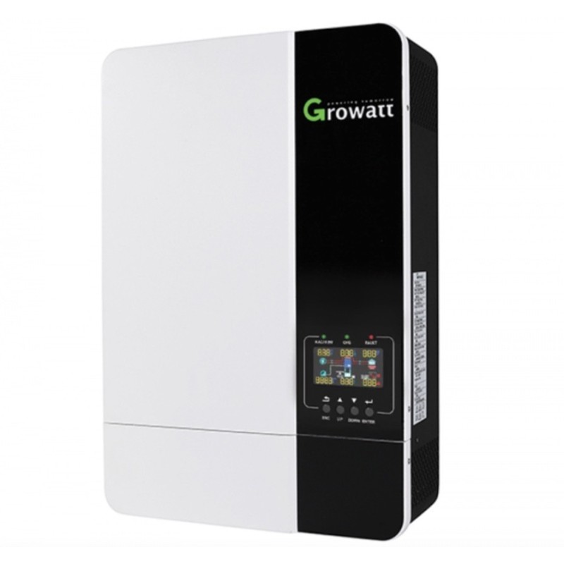 Growatt SPF 5000ES 5kW 48Vdc Single Phase Hybrid Inverter Off-grid