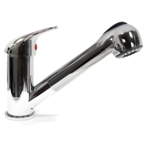 Classic single-lever mixer with pull-out shower head 1.5m flexible hose BK37904097