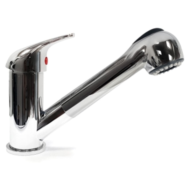 Classic single-lever mixer with pull-out shower head 1.5m flexible hose BK37904097