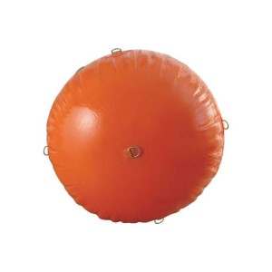 Giant cylindrical Regatta marker buoy Ø100x150cm Orange PVC MT3821231