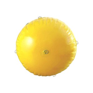 Boa segnaletica cilindrica da regata gonfiabile in PVC Giallo Ø100x150cm MT3821230-20%