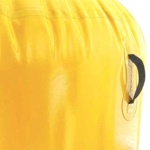 Boa segnaletica cilindrica da regata gonfiabile in PVC Giallo Ø100x150cm MT3821230-20%