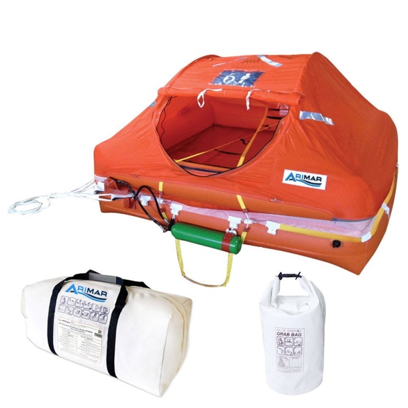 Arimar Zattera Oceanus Valigia con Grab Bag 6 Posti Oltre le 12 miglia AR111016ITG-10%