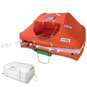 Arimar Oceanus Rigid Container 10-man life raft over 12 miles AR101010IT