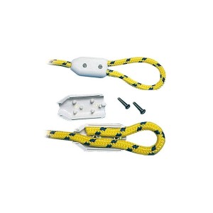 Pair of plastic clamps for 8/10mm compact/soft rope splicing OS0417910