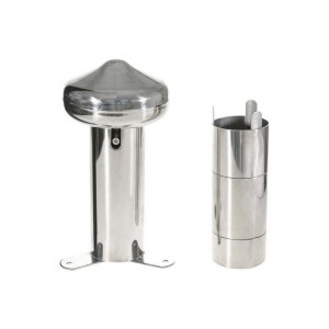 Distributore di catena Chain Boy Inox Base 150mm Testa 170mm h325-475mm MT1135520-20%