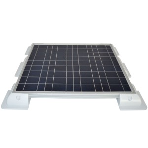Set 7 supporti angolari in ABS per pannelli fotovoltaici Camper Barca