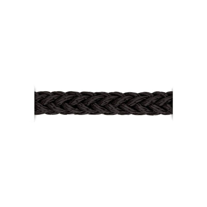 Armare Round Line 12 lignoli poliestere Nero Ø32mm Bobina 100m