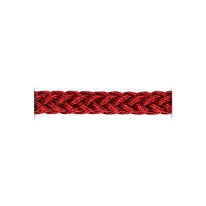 Armare Round Line 12 strand braid in Red Polyester Ø22mm 100m Roll
