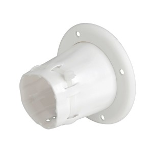 White PVC fairlead cradle External Ø 105mm 5 piece set OS0340700