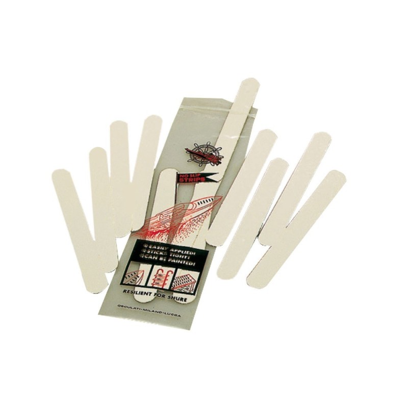 Anti-slip strip with rounded edges 20x300mm 12 pieces OS4910500