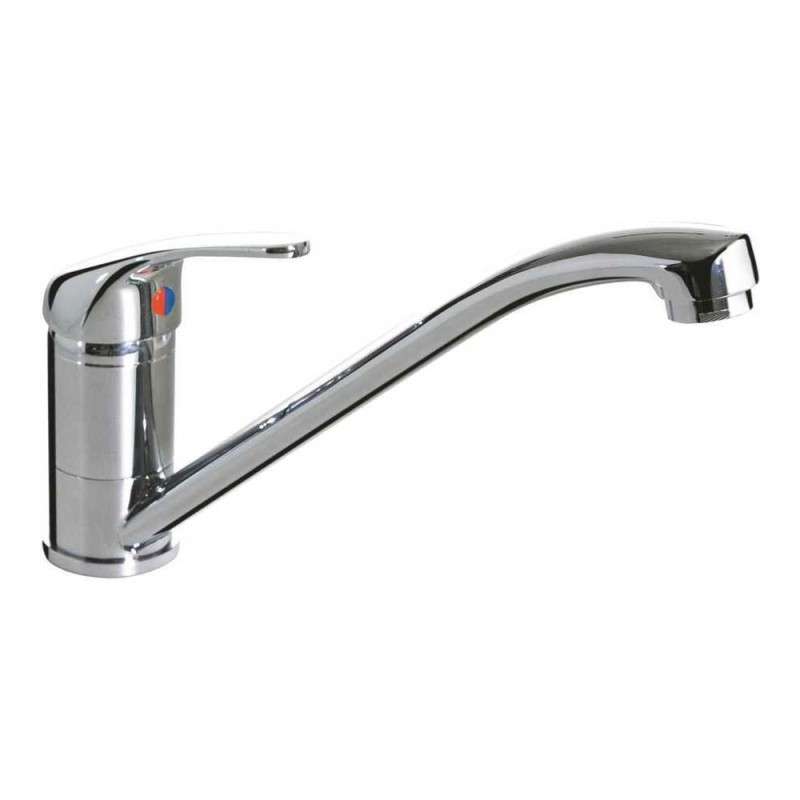 Classic Long Mixer Single Sink Tap with Swivel Spout 250xh155mm MT1511001
