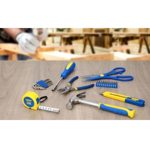 Kinzo Set di utensili 39 pezzi in custodia di plastica per uso domestico N63044600019-0%