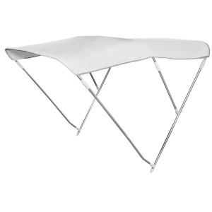 White 3-Arc foldable bimini 170/180xh110cm D180cm OS4690821