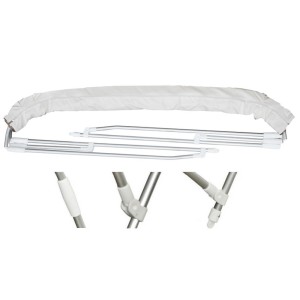 Bimini Depth white 4-arc sunshade 235/245xh140cm D250cm OS4691810