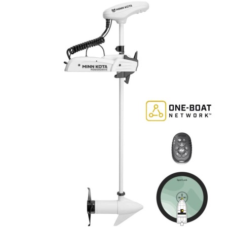 Minn Kota Riptide PowerDrive MR 55/65/12 White Bow-mount motor saltwater KDJM1363577