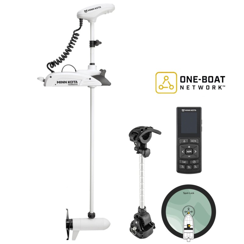 Minn Kota Riptide Terrova WR 112/72/36 White Bow-mount motor saltwater KDJM1363791