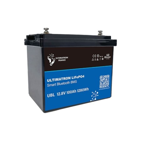 Ultimatron LiFePO4 12V 100Ah UBL-12-100-PRO Lithium Battery BMS Smart Bluetooth 1280Wh N51120017401