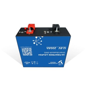 Ultimatron LiFePO4 12V 200Ah ULM-12-200 METAL Lithium Battery BMS Smart Bluetooth 2560Wh N51120017411