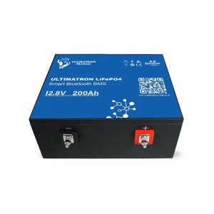 Ultimatron LiFePO4 12V 200Ah ULM-12-200 METAL Lithium Battery BMS Smart Bluetooth 2560Wh N51120017411