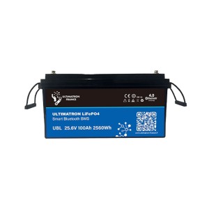 Ultimatron LiFePO4 24V 100Ah UBL-24-100-PRO Lithium Battery BMS Smart Bluetooth 2560Wh ULUBL24100