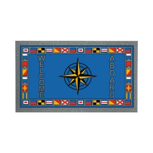 Format antiskid doormat 40x68cm Windrose OS2390900