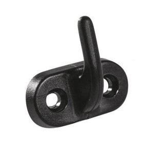 Gancetto PVC Nero Multiuso per Barche Camper Roulotte N61742500071N-5%