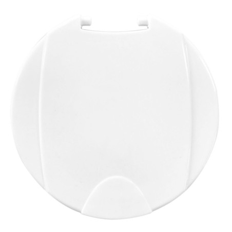 White shower head housing Ø70/98mm with watertight cover N42737302441